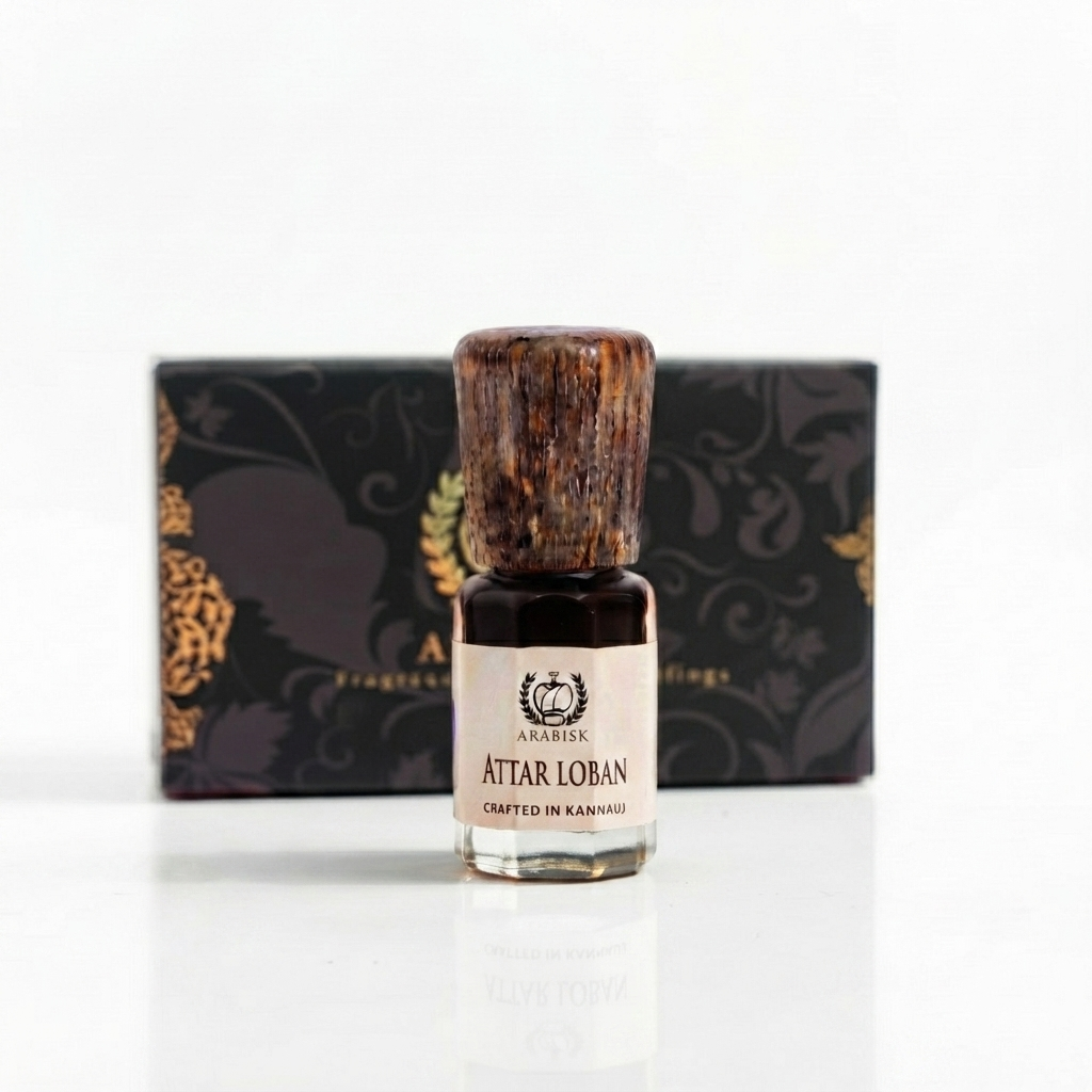 ARABISK Attar Loban | Natural Attar Oil | Alcohol-Free, Long-Lasting Unisex Attar Arabisk
