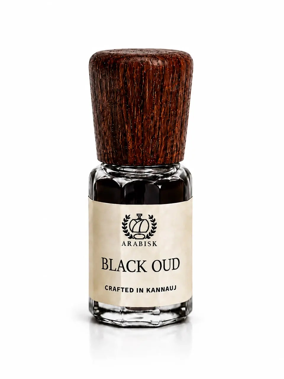 ARABISK Black Oud Attar | Pure Natural Oud Attar Oil | Alcohol-Free, Long-Lasting Unisex Attar Arabisk