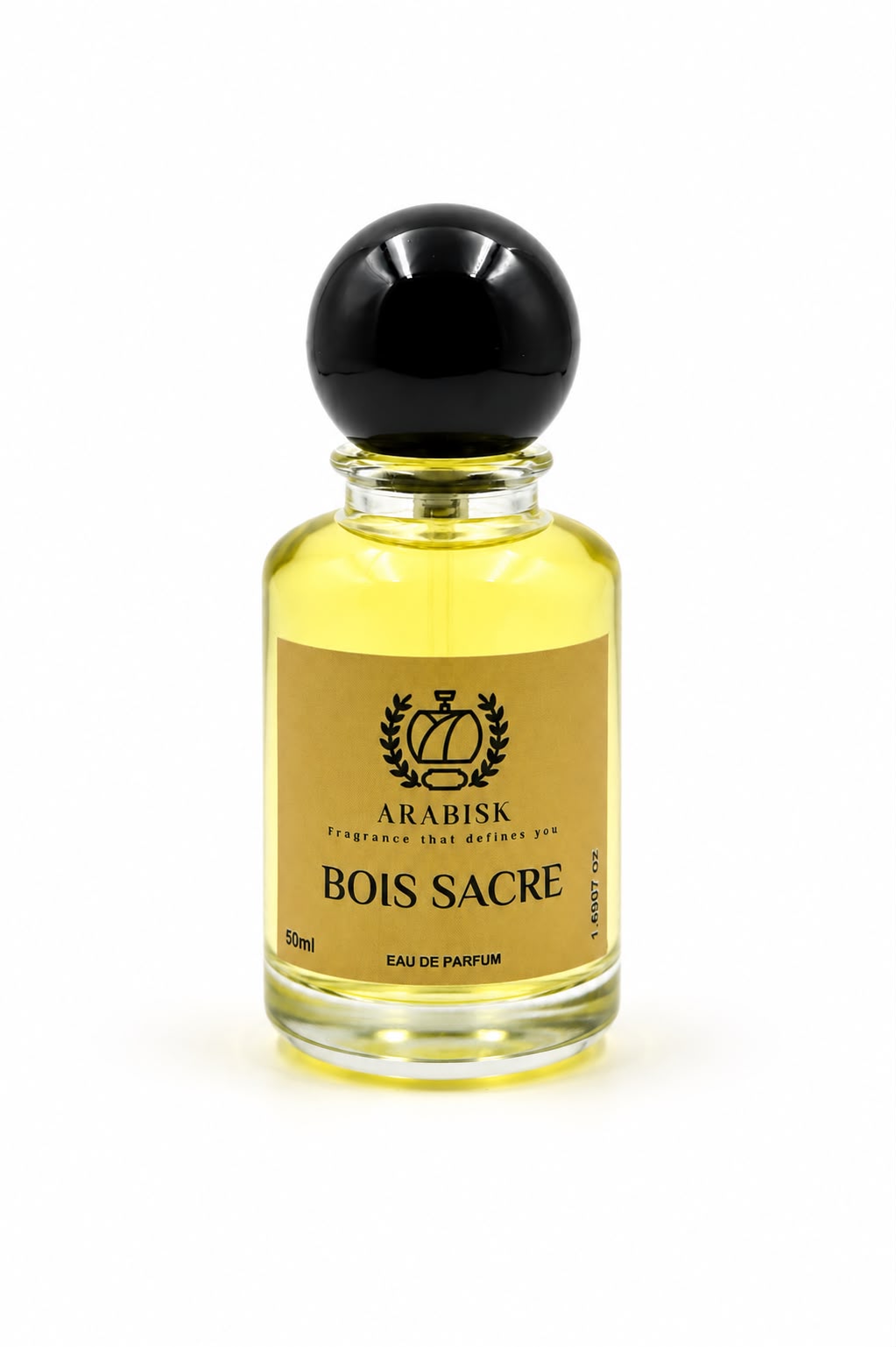 ARABISK Bois Sacré Eau de Parfum | Luxury Woody Fragrance | Long-Lasting Unisex Scent Arabisk