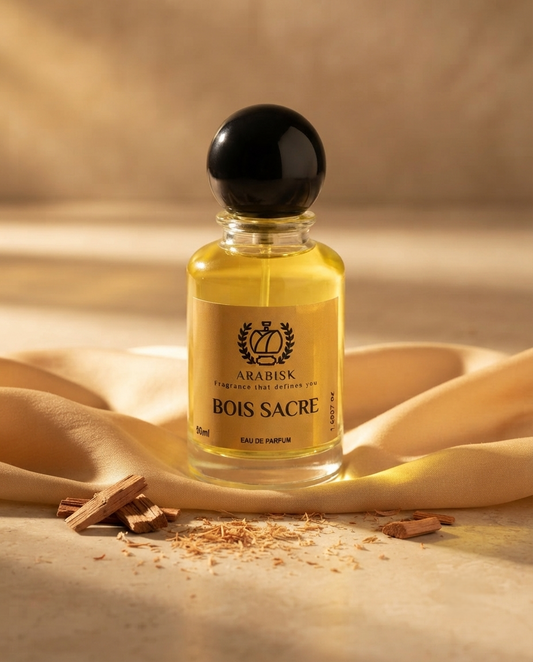 ARABISK Bois Sacré Eau de Parfum | Luxury Woody Fragrance | Long-Lasting Unisex Scent Arabisk