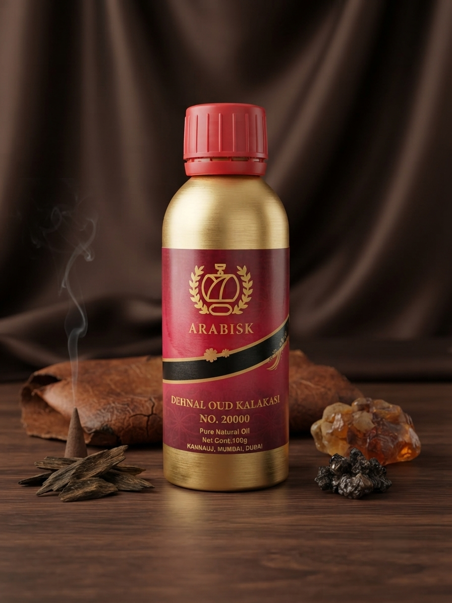 ARABISK Dehnal Oud Kalakasi | Concentrated Attar Oil | Alcohol-Free, Long-Lasting Fragrance Arabisk