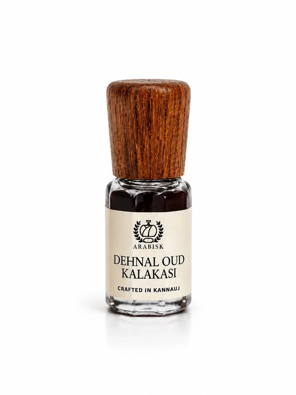 ARABISK Dehnal Oud Kalakasi Attar | Pure 100% Natural Oud Attar Oil | Alcohol-Free, Legendary Unisex Attar Arabisk