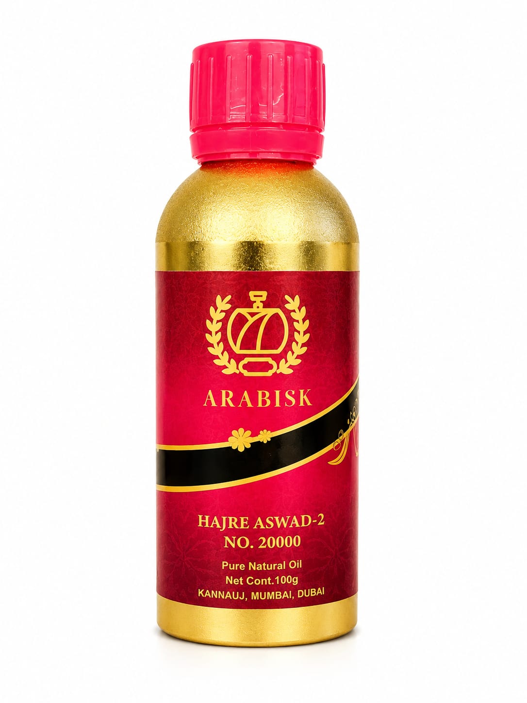 ARABISK Hajre Aswad - 2 | Pure Natural Attar | Handcrafted Kannauj Oriental Attar Oil | Alcohol-Free, Long-Lasting Fragrance Arabisk
