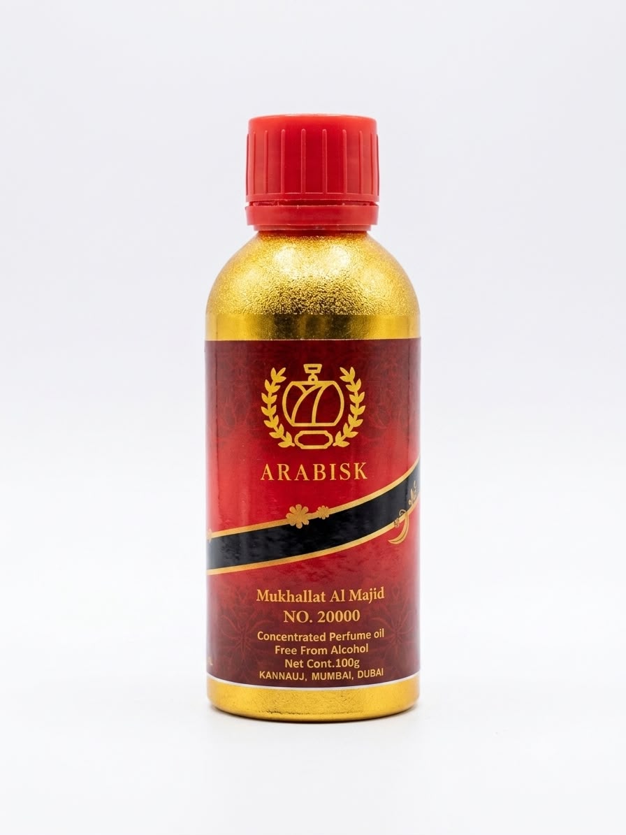 ARABISK Mukhallat Al Majid | Concentrated Attar Oil | Alcohol-Free, Long-Lasting Fragrance Arabisk