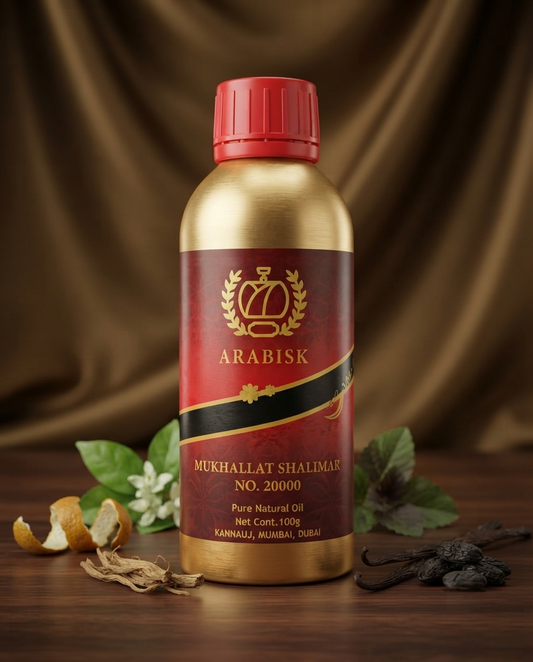 ARABISK Mukhallat Shalimar | Concentrated Attar Oil | Alcohol-Free, Long-Lasting Fragrance Arabisk