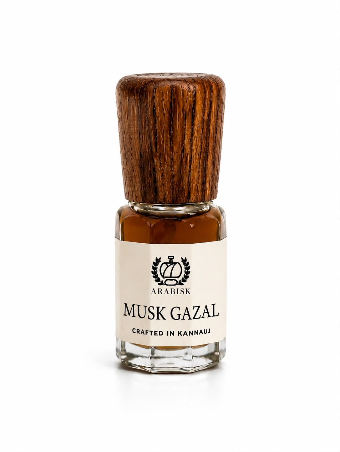 ARABISK Musk Gazal Attar | Pure Oriental Musk Attar Oil | Alcohol-Free, Long-Lasting Unisex Attar Arabisk