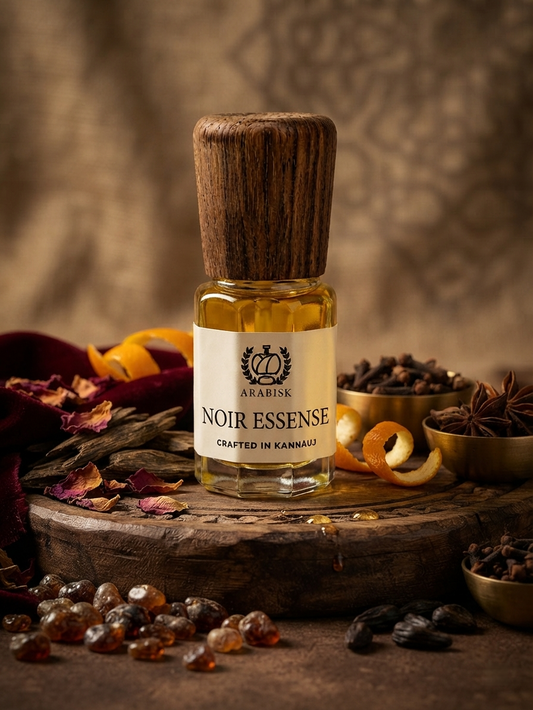 ARABISK Noir Essense Attar | Pure Dark & Mysterious Attar Oil | Alcohol-Free, Long-Lasting Unisex Attar Arabisk