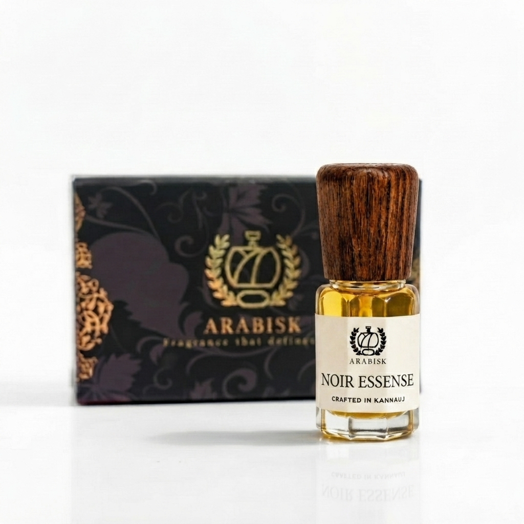 ARABISK Noir Essense Attar | Pure Dark & Mysterious Attar Oil | Alcohol-Free, Long-Lasting Unisex Attar Arabisk