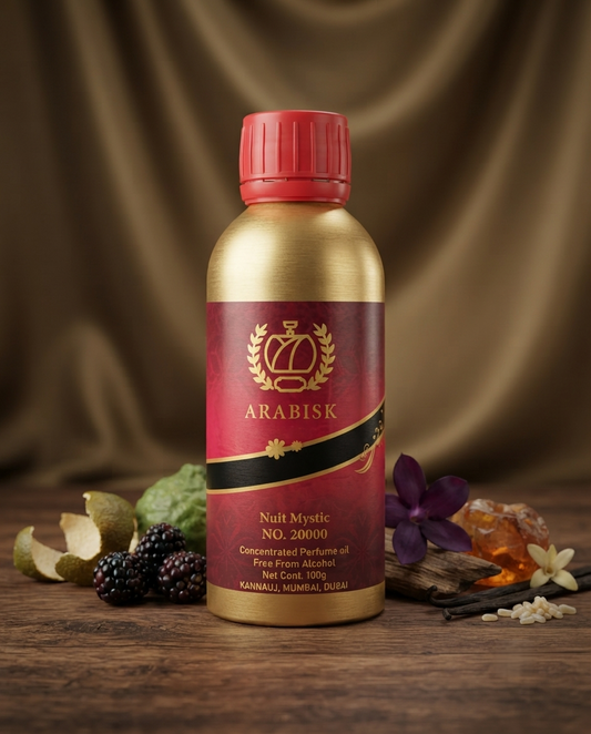 ARABISK Nuit Mystic | Concentrated Attar Oil | Alcohol-Free, Long-Lasting Fragrance Arabisk