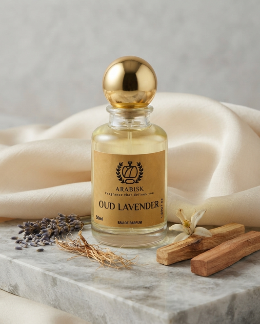 ARABISK Oud Lavender Eau de Parfum | Long-Lasting Unisex Scent Arabisk