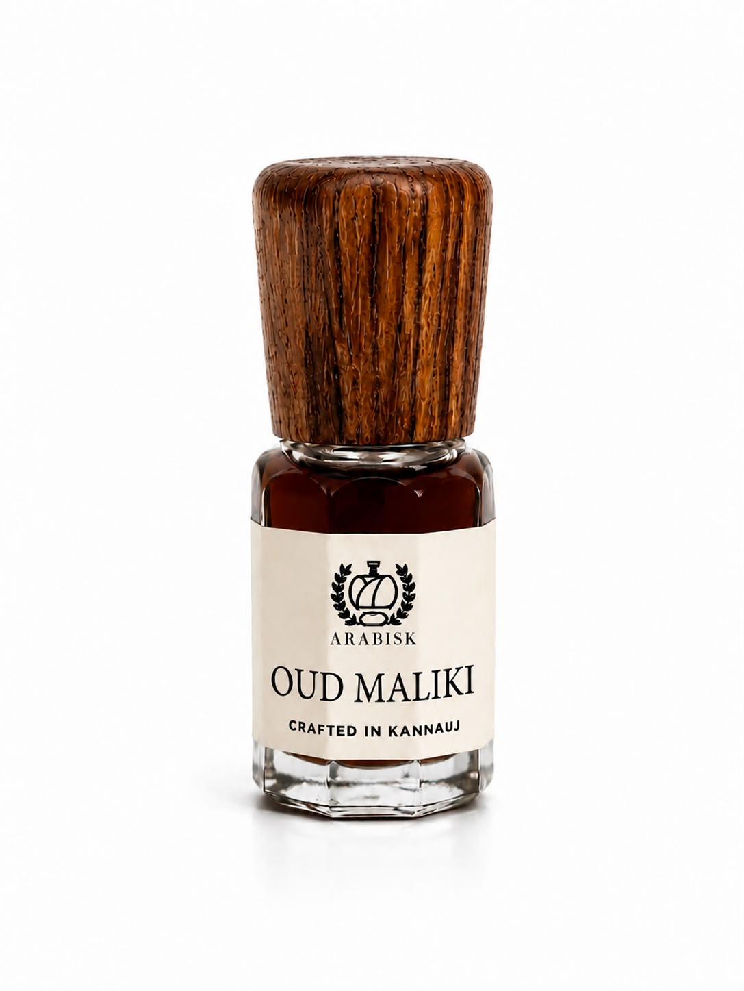 ARABISK Oud Maliki Attar | Pure Royal Oud Attar Oil | Alcohol-Free, Long-Lasting Unisex Attar Arabisk