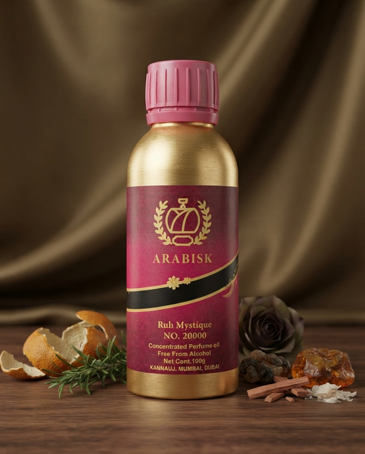 ARABISK Ruh Mystique | Handcrafted Oriental Attar | Alcohol-Free, Long-Lasting Fragrance Arabisk