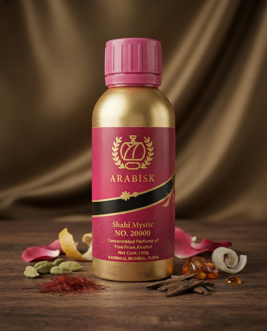 ARABISK Shahi Mystic | Handcrafted Oriental Attar | Alcohol-Free, Long-Lasting Fragrance Arabisk