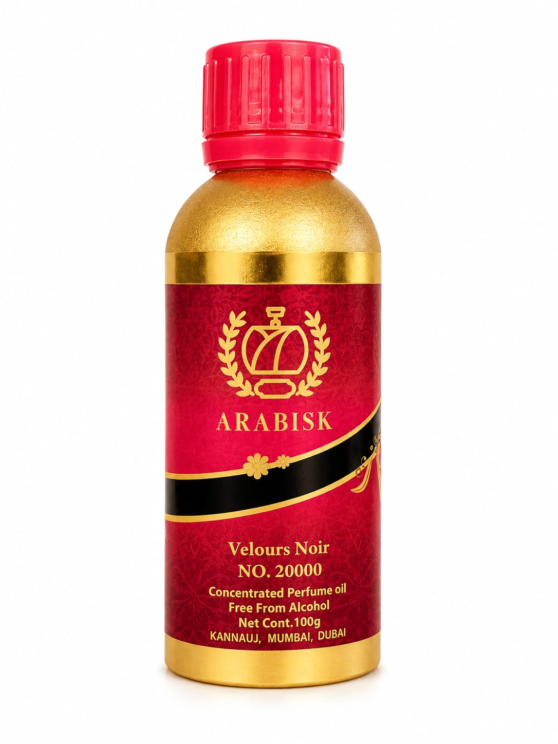 ARABISK Velours Noir | Handcrafted Oriental Attar | Alcohol-Free, Long-Lasting Fragrance Arabisk