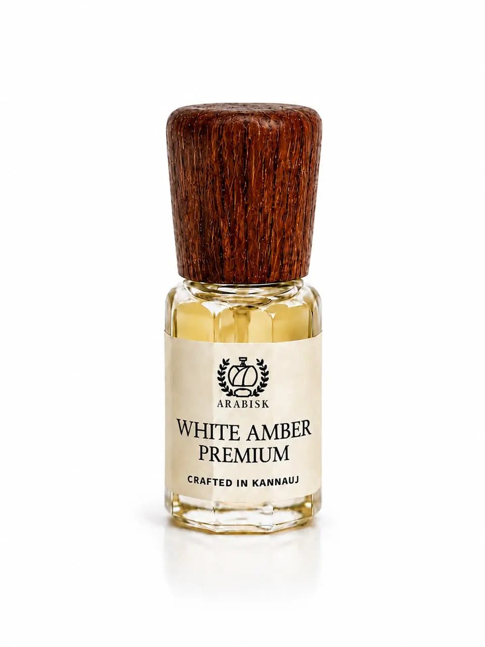 ARABISK White Amber Premium Attar | Pure Natural Amber Attar Oil | Alcohol-Free, Long-Lasting Unisex Attar Arabisk