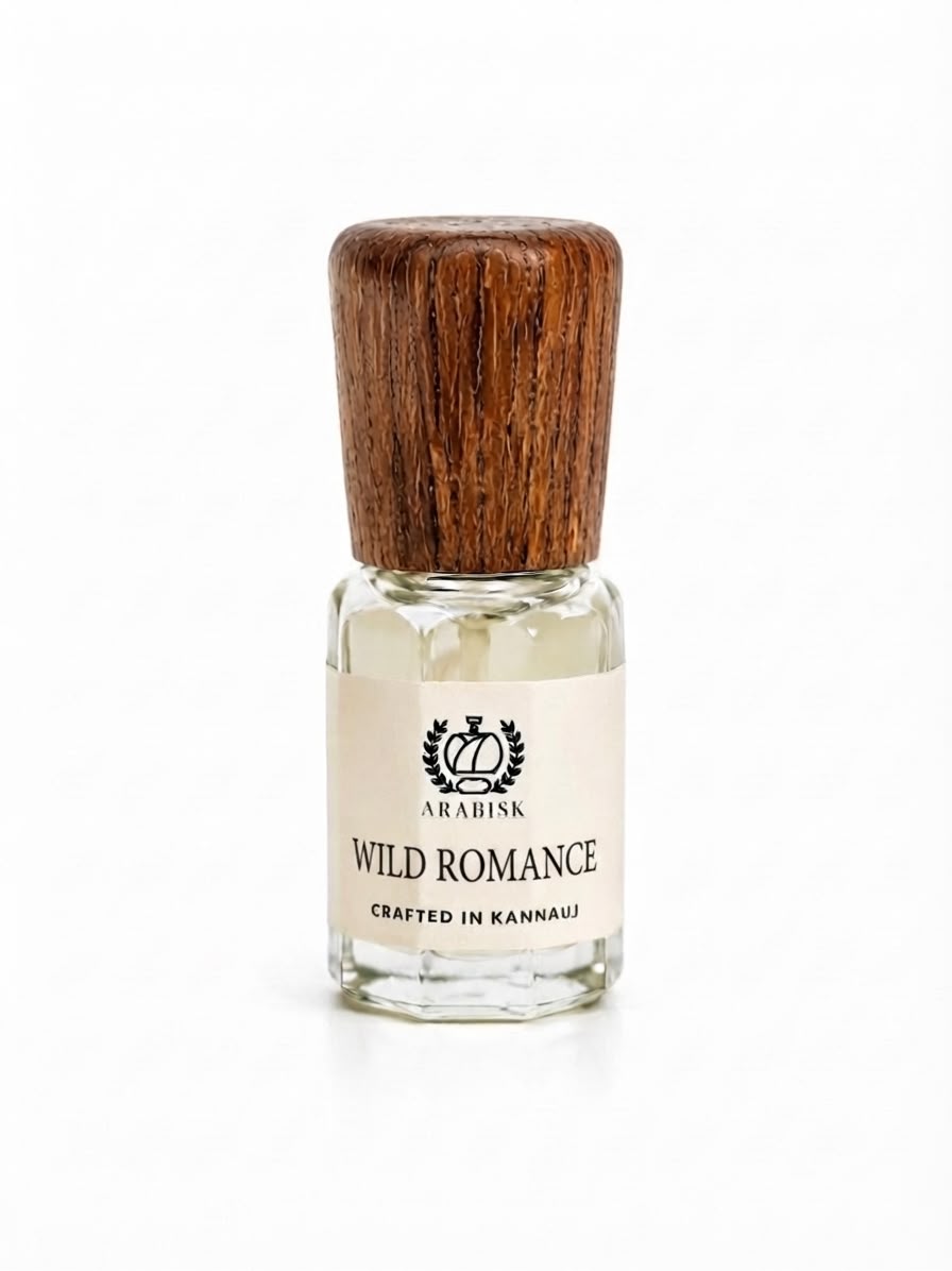 ARABISK Wild Romance Attar | Pure Floral & Musk Attar Oil | Alcohol-Free, Long-Lasting Unisex Attar Arabisk
